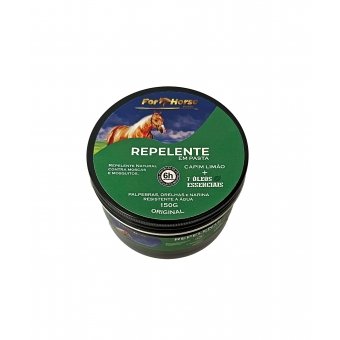 Repelente de moscas para Equinos em Pasta Capim Limão 150 g