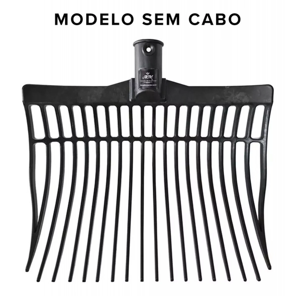 Garfo De Nylon Limpa Baias Cocheiras