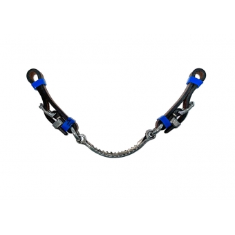 Barbela Serrilhada Inox Para Cavalos