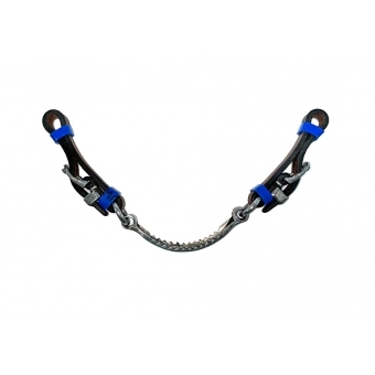 Barbela Serrilhada Inox Para Cavalos