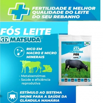 kit Sal Matsuda Top Bezerro e Suplemento Leiteiras Fós Leite
