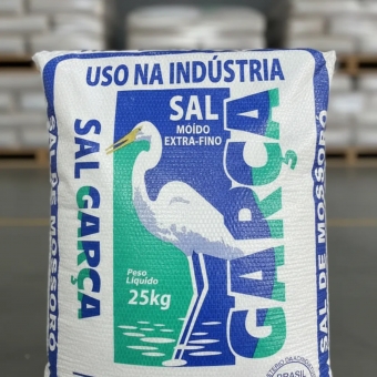 Kit Sal Branco 2 unidades 25Kg