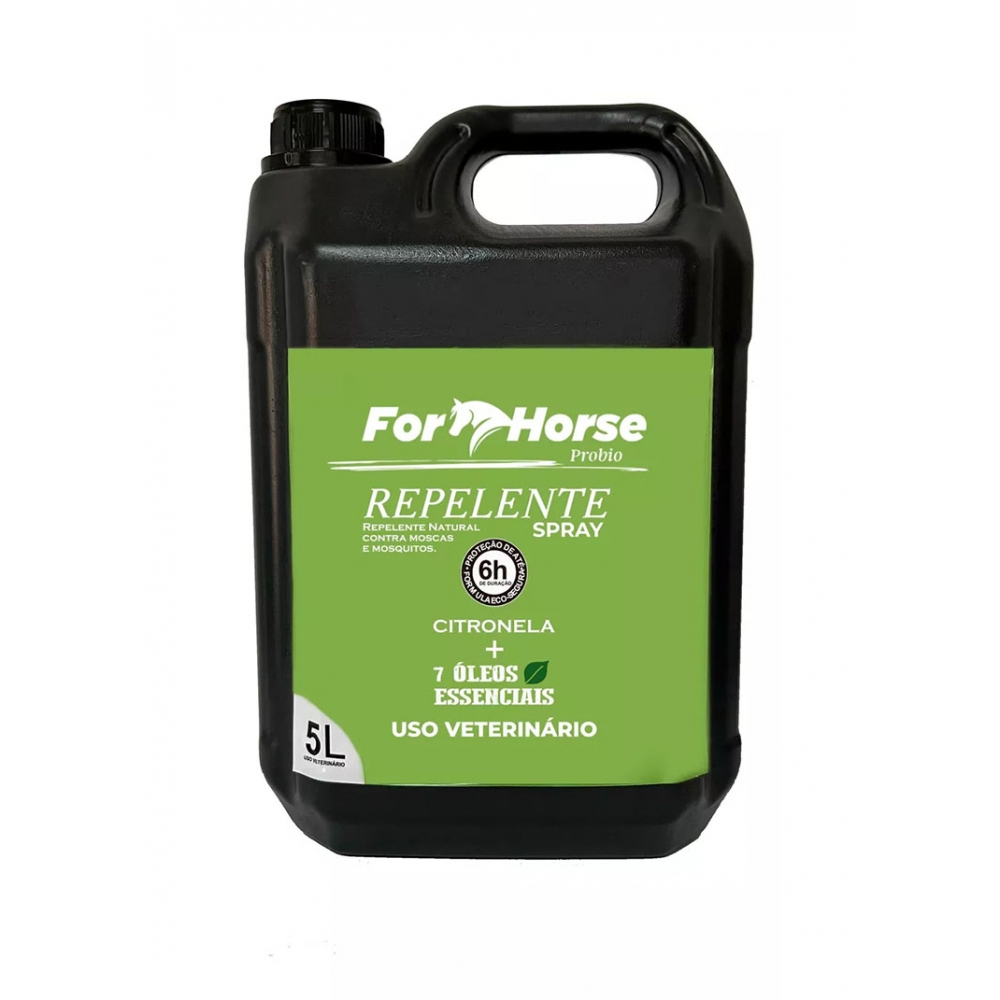 Repelente natural contra moscas de Citronela For Horse 5 L