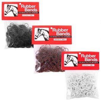 Elástico para Crina e Rabo de Cavalo - Rubber Bands 500 un