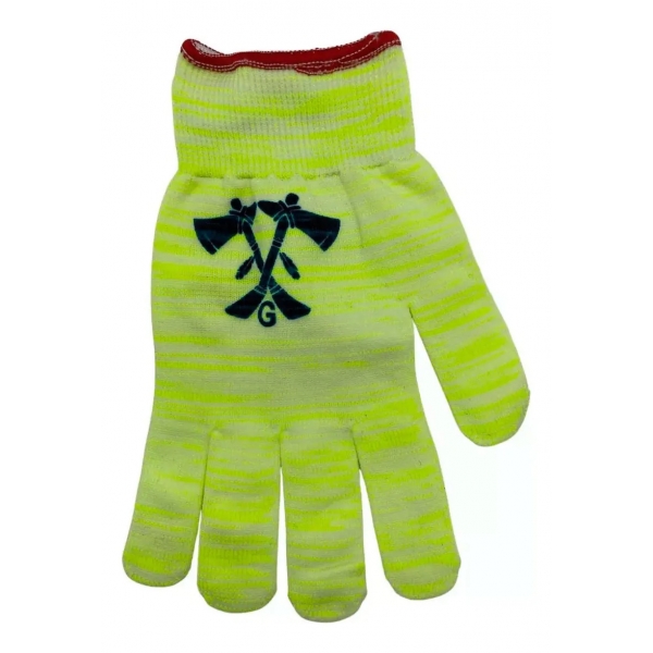 Luva Para Laço Em Dupla Tomahawk - Verde Limão G