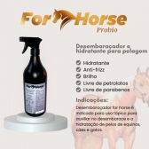 Kit Bloco Sal Rosa Himalaia + Desembaraçador Spray For Horse