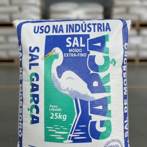 Kit 2 Sacos de Sal Branco do Produtor 25kg