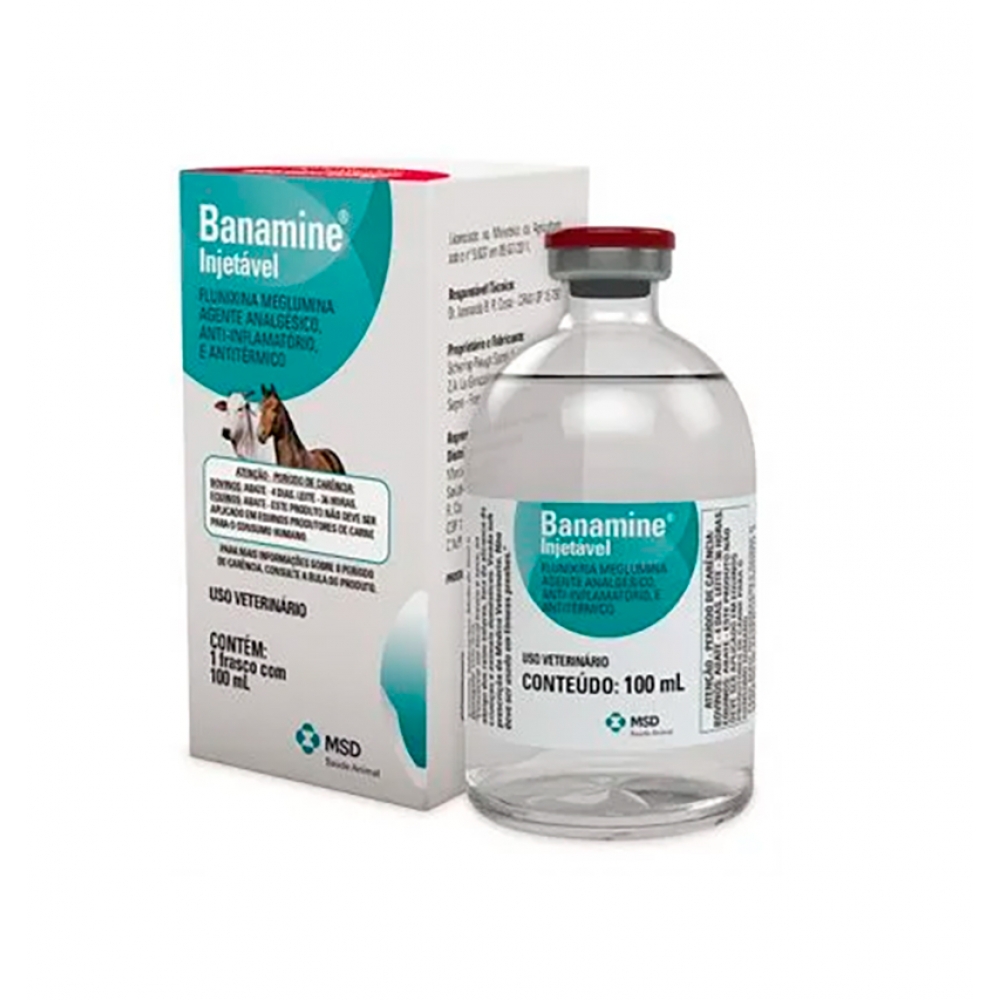 Banamine Injetável 50ml Msd