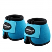 Kit Cloche e Caneleira For Horse Para Equinos Azul