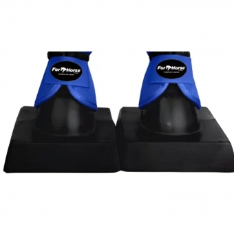 Cloche Profissional For Horse Para Equinos Cavalo Azul Royal