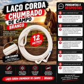 Laço de Campo Chumbado Cirigola 12M Branco