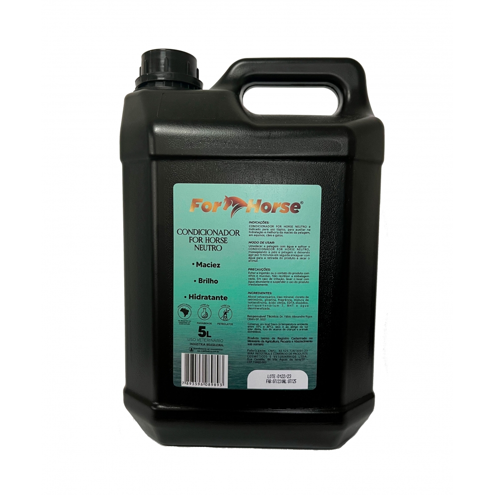 Condicionador Neutro For Horse 5 L