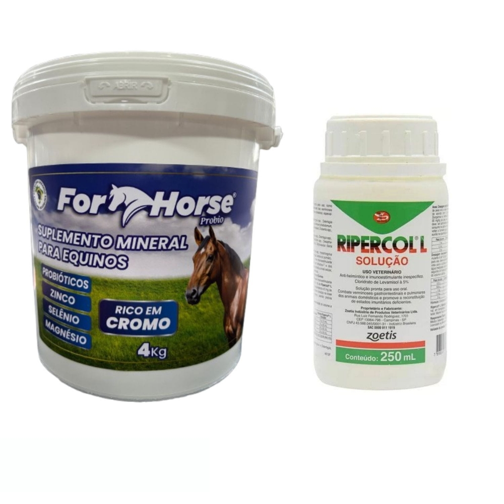 Ripercol Oral 250ml Zoeti + Cromo Suplemento Mineral 4kg