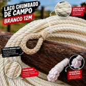 Laço de Campo Chumbado Cirigola 12M Branco