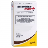 Terramicina Mais+ 50 Ml Trata Infecções Bacteriana Bovinos