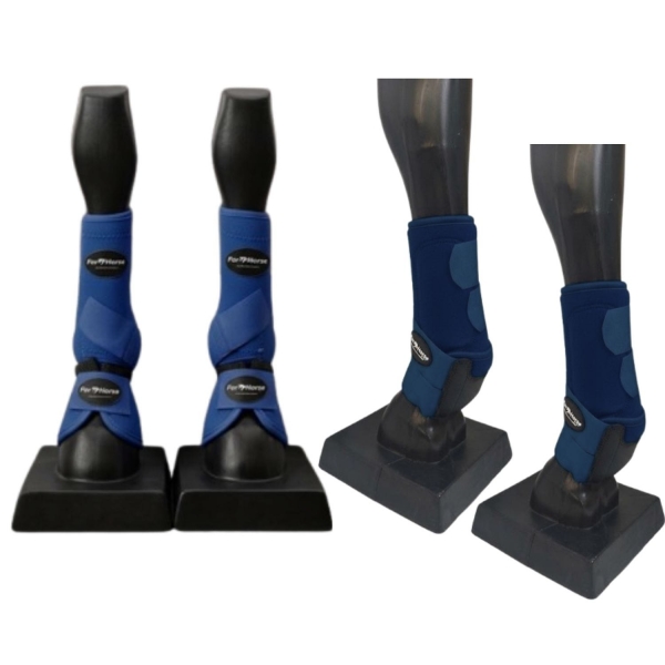 Kit de Cloche Completo For Horse Para Equinos Azul Marinho