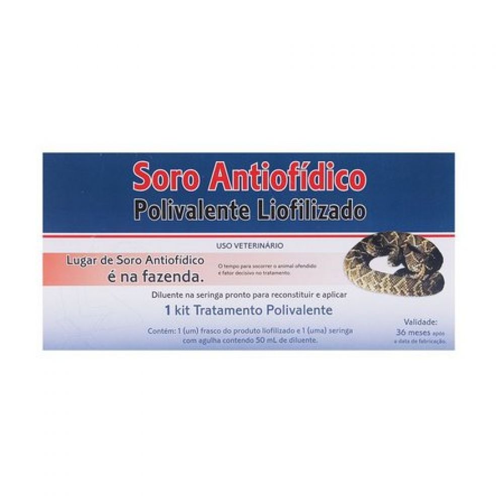 Soro Antiofidico Polivalente Rasg & AP