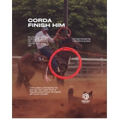 Corda para Laço em Dupla Precision Finish Him S Soft Cabeça