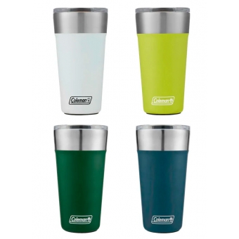 Kit com 4 Copos Térmico com Tampa 600ml Coleman