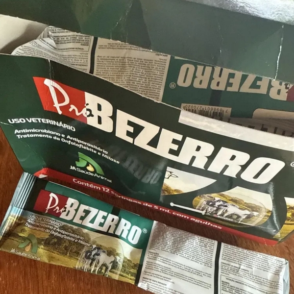 Pró Bezerro Antimicobriano Seringa 5ml Ja Saúde Animal