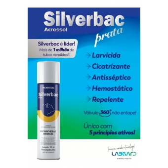 Silverbac Mata Bicheira Prata 500ml
