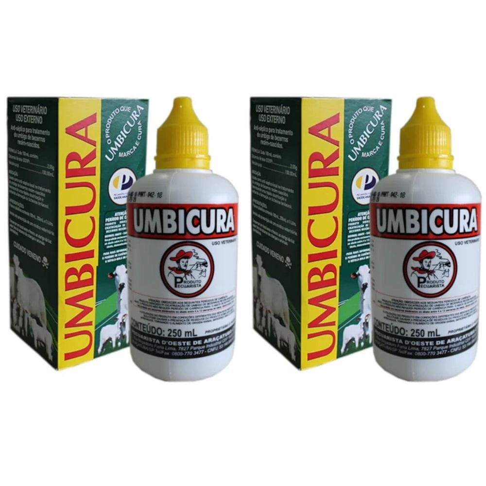 Kit 2 Umbicura Anti-séptico 250ml