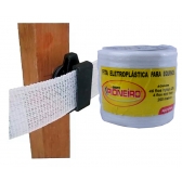 Fita Eletroplástica p/ cerca Rural 40mm Pioneiro 200 Metros