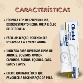 Pomada Cikadol Cicatrizante e Repelente 50g - Syntec