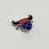 Kit 5 Pin Botton Broche Para Chapeu Country USTRC