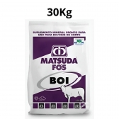 kit Sal Branco 25KG + Suplemento Mineral Gado Corte Fós Boi
