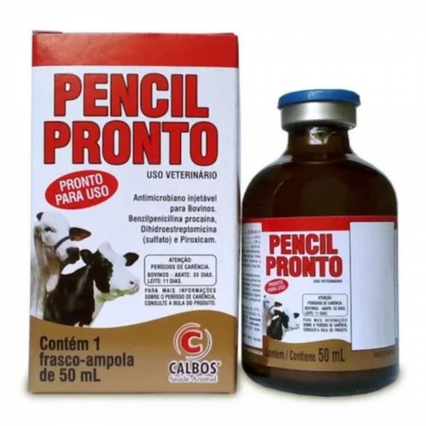 Kit 2 Pencil Pronto 50 ml controle infecções rebanhos