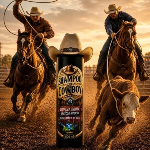 Shampoo Do Cowboy Masculino Brene Horse 500ml
