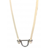 Gamarra de Testa em Couro e Peia