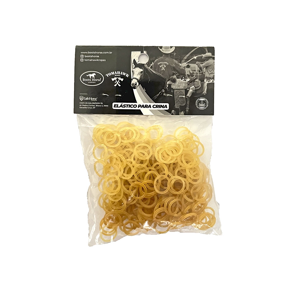 Elastico para Crina Boots Horse Amarelo