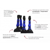 KIT COLOR COMPLETO C/ SKID BOOT FOR HORSE - AZUL ROYAL