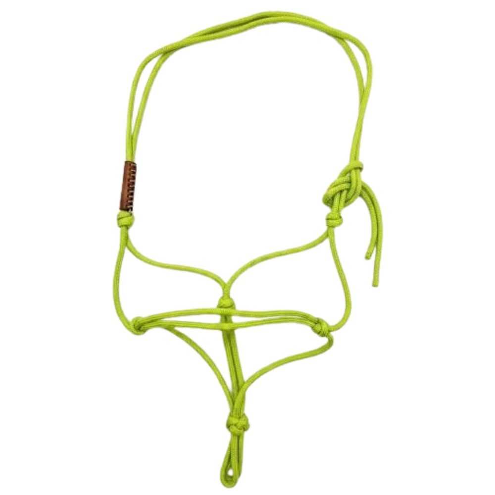 Cabresto 7 Nós de Alta Performance Resistência Conforto - Verde Limao