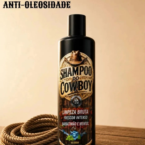 Shampoo Do Cowboy Masculino Brene Horse 500ml