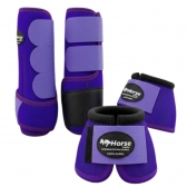 Kit de Cloche Completo For Horse Para Equinos - Roxo