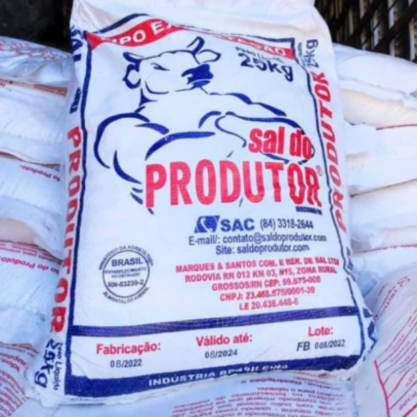 Kit Sal Branco 25KG + Sal Mineral Fós Prime Matsuda Proteinado