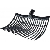Garfo De Nylon Limpa Baias Cocheiras