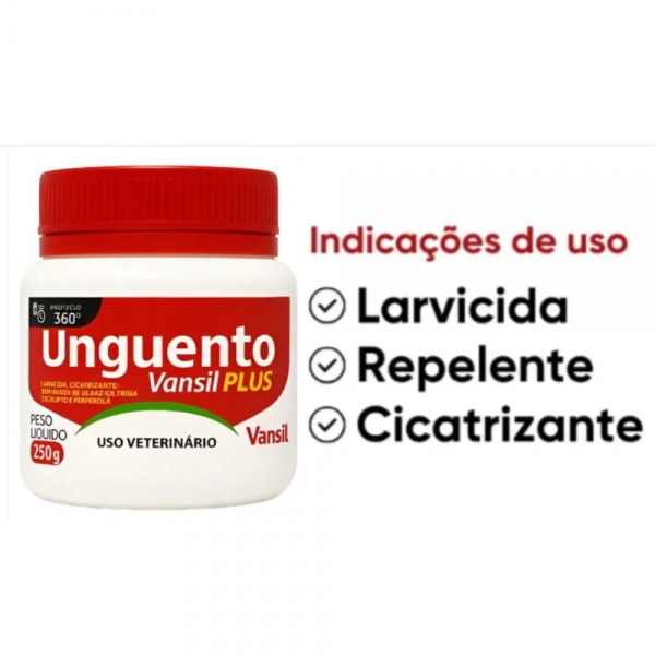 Pomada Unguento Plus 250g Vansil