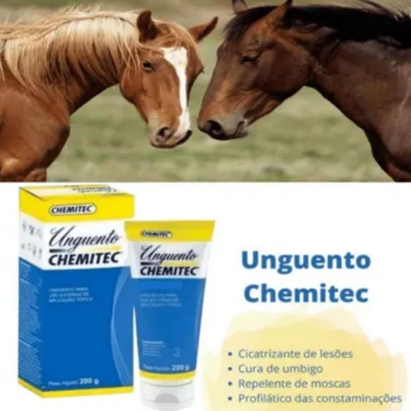 Pomada Cicatrizante Unguento Chemitec 200g