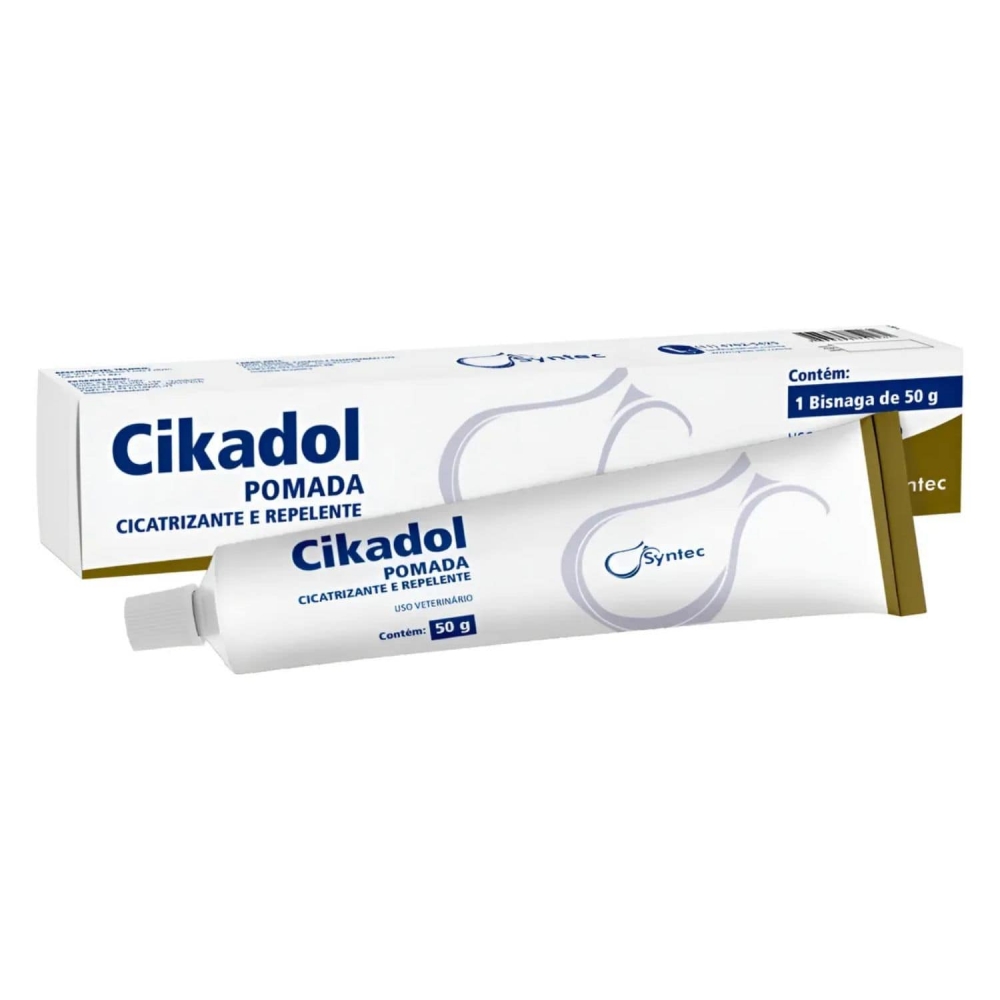 Pomada Cikadol Cicatrizante e Repelente 50g - Syntec