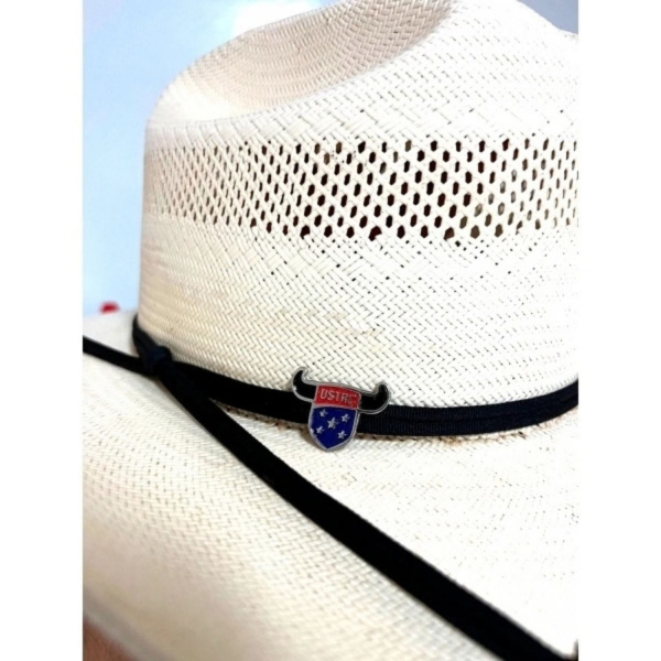 Kit 5 Pin Botton Broche Para Chapeu Country USTRC