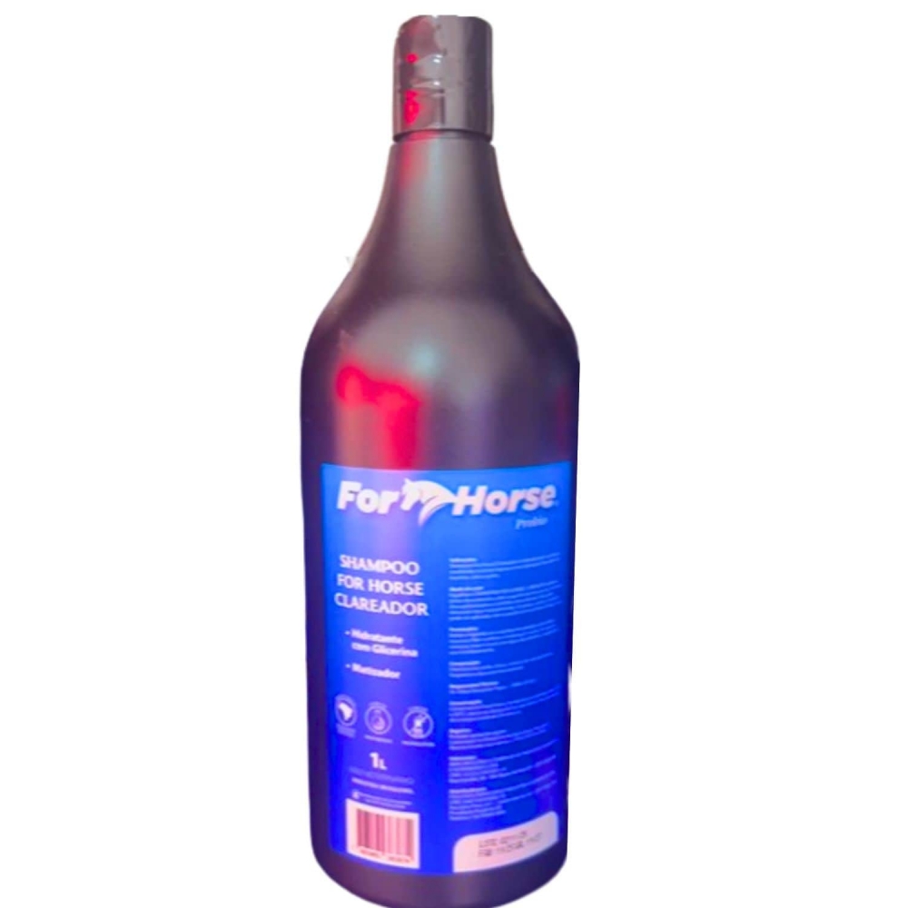 Shampoo Clareador Equino For Horse 1L