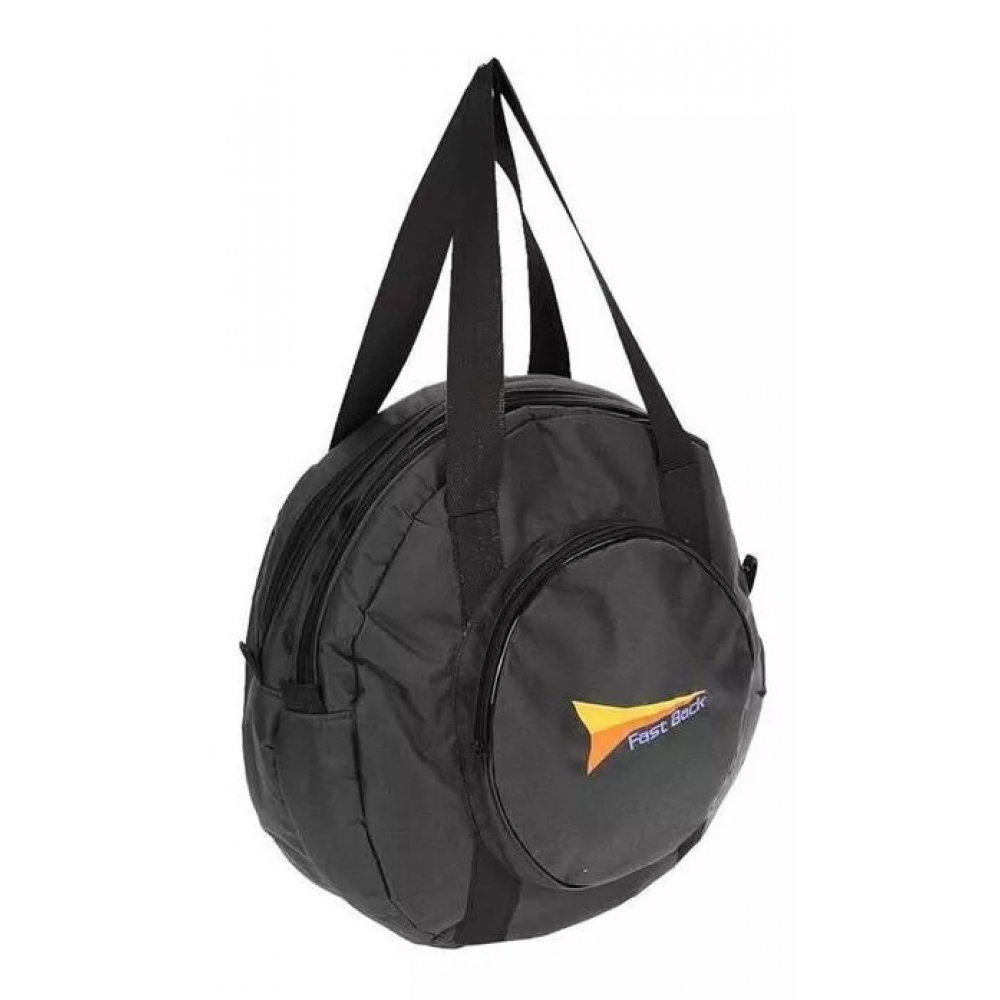 Sacola para corda de Laço com Duas Repartições Fast Back - Preto