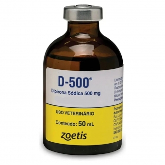 D-500 Dipirona Sódica 50ml  Zoetis