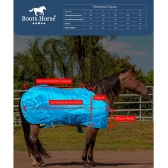 Capa Protetora Boots Horse M - Azul Royal