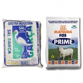 Kit Sal Branco 25KG + Sal Mineral Fós Prime Matsuda Proteinado