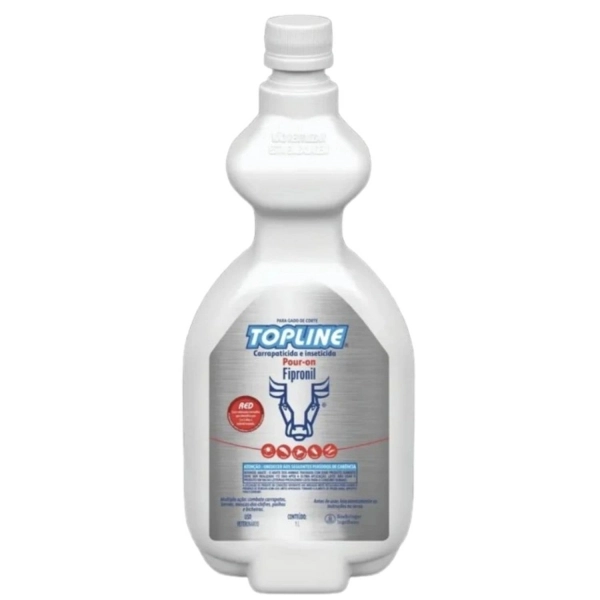 Topline Pour on Carrapaticida e Inseticida 1L Original